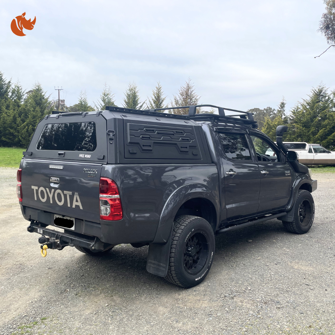 Steel Canopy For Toyota Hilux N70 2005 - 2015 - Dual Cab