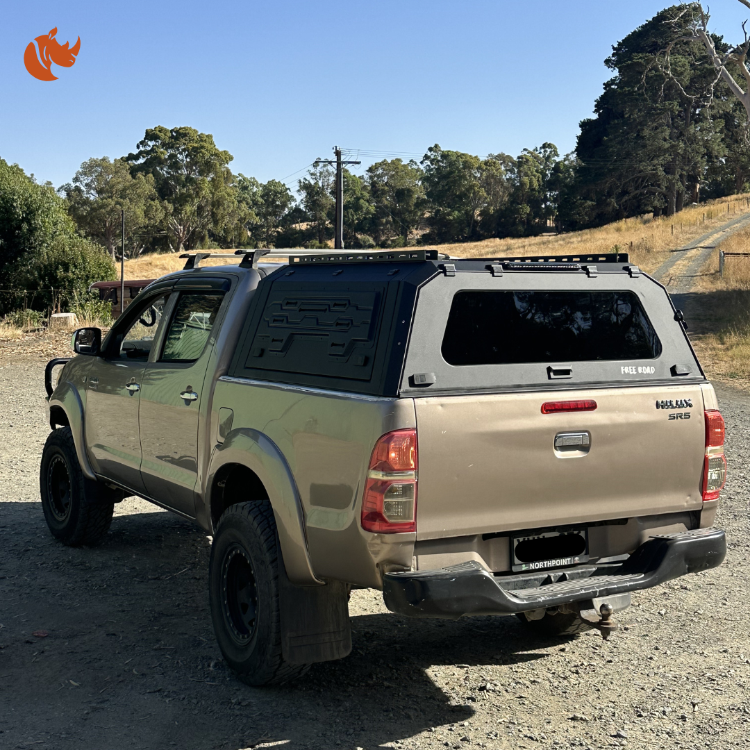 Steel Canopy For Toyota Hilux N70 2005 - 2015 - Dual Cab