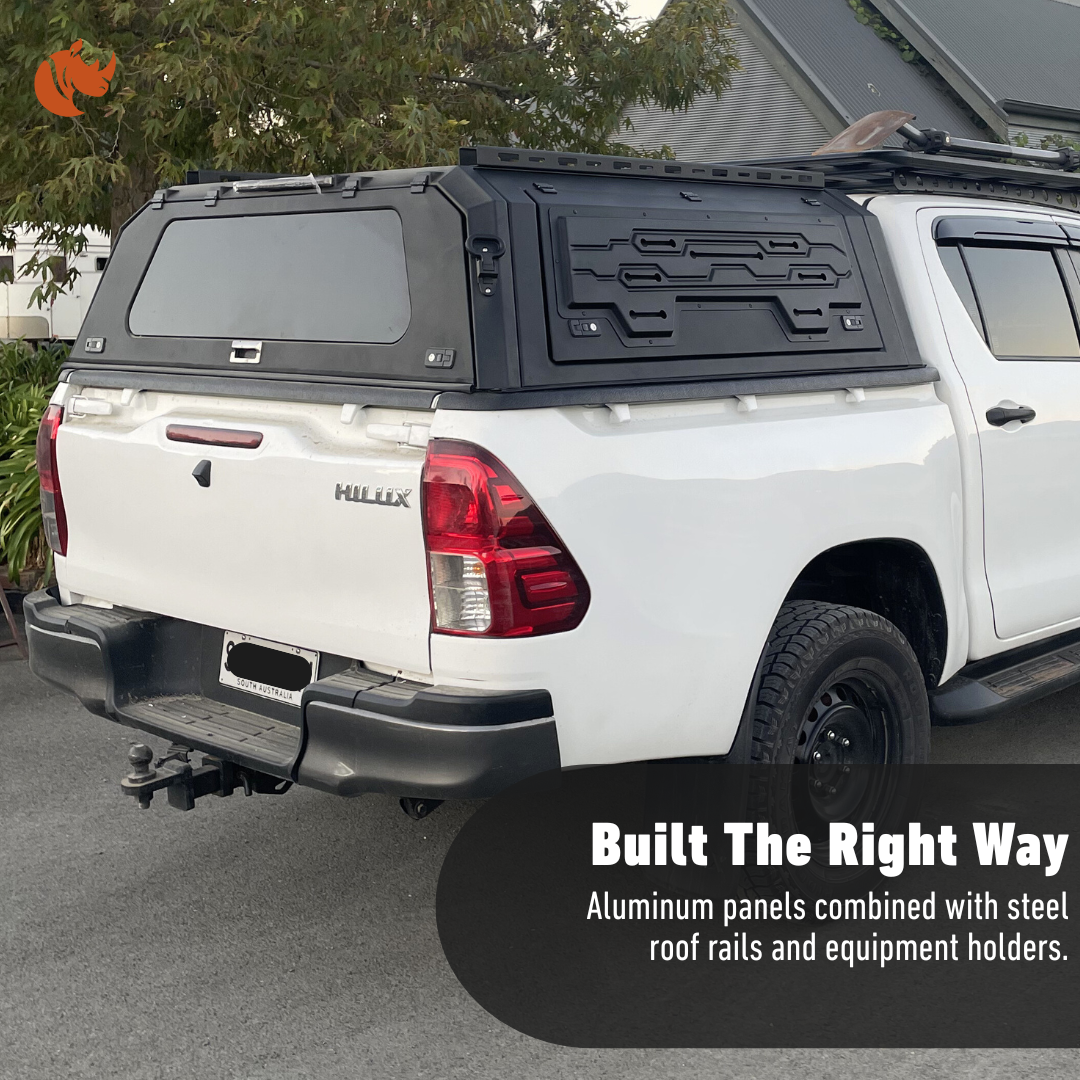 Steel Canopy For Toyota Hilux N70 2005 - 2015 - Dual Cab