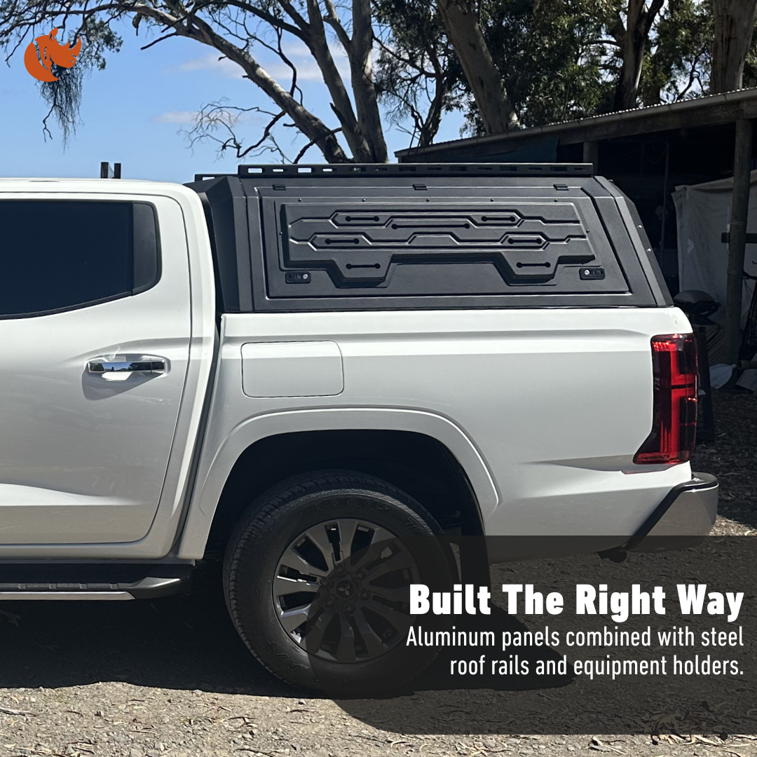 Steel Canopy For Mitsubishi Triton MV 2024-Current - Dual Cab
