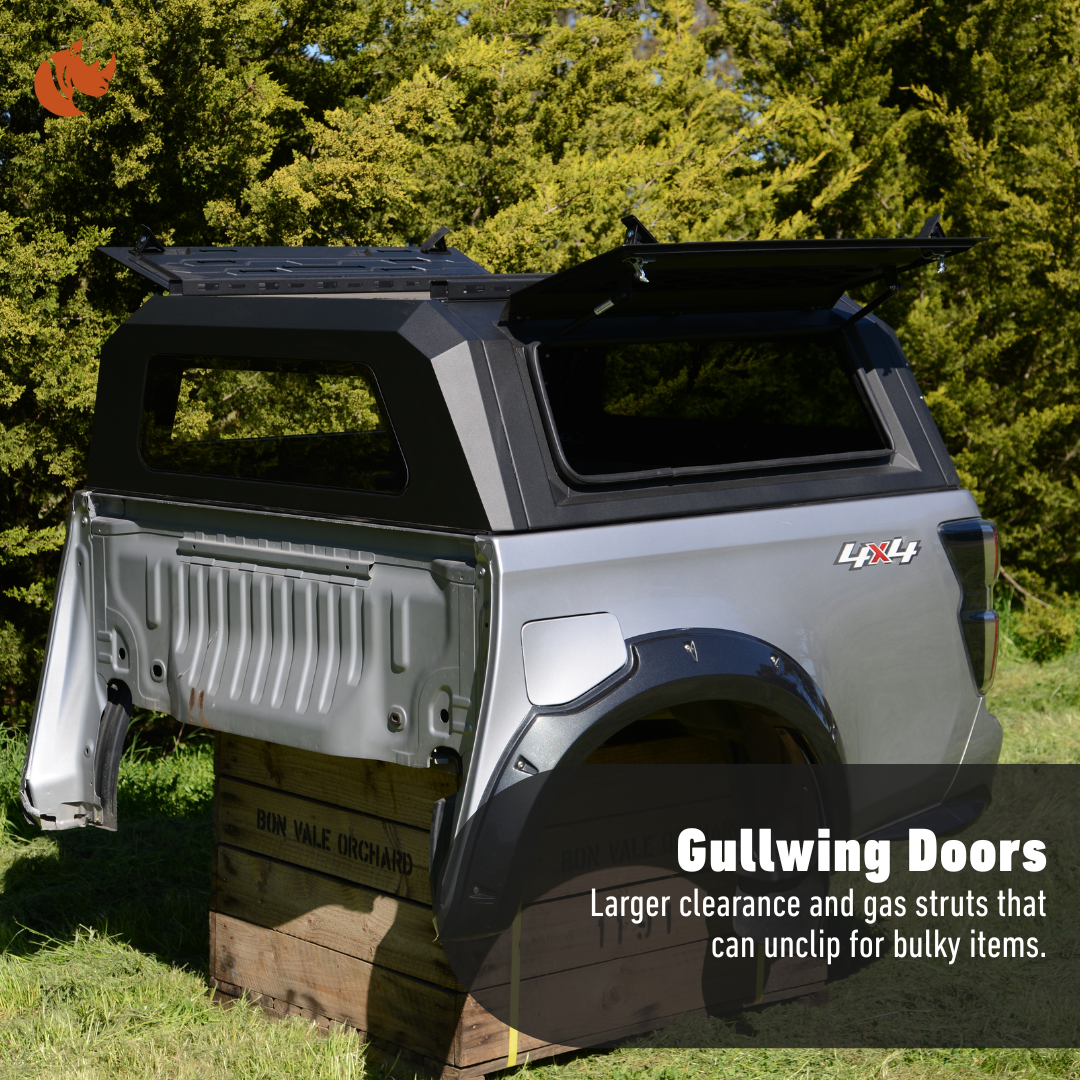 Steel Canopy For Nissan Navara 2015-Current - Dual Cab