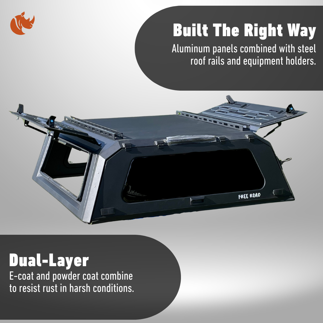 Steel Canopy For Hilux, Triton, Navara, Ranger, D-Max, Colarado