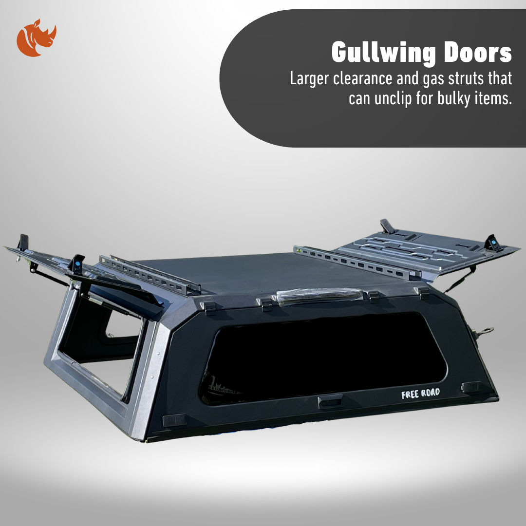 Steel Canopy For Hilux, Triton, Navara, D-Max, Colarado