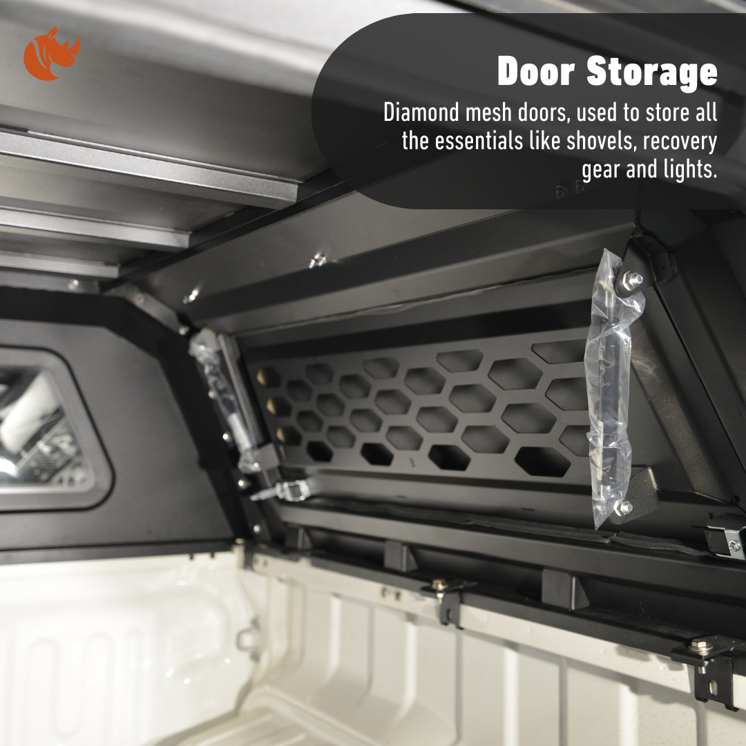 Steel Canopy For Nissan Navara 2015-Current - Dual Cab